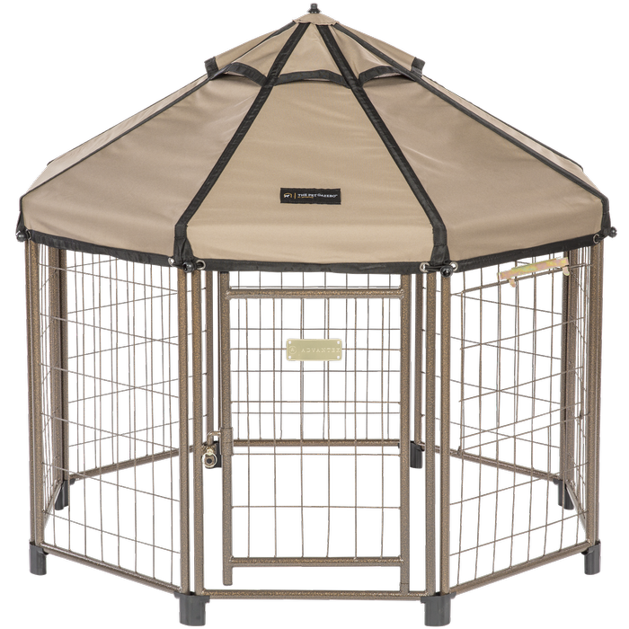 The Pet Gazebo Enclosure 1.2m Portable Pet Gazebo With Canopy