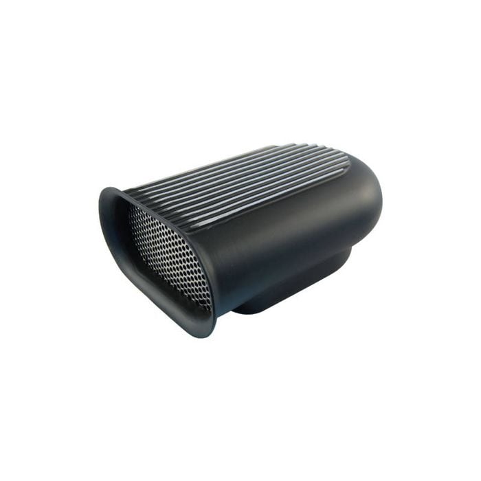 Black Aluminium Hilborn Scoop To Suit Single Carb