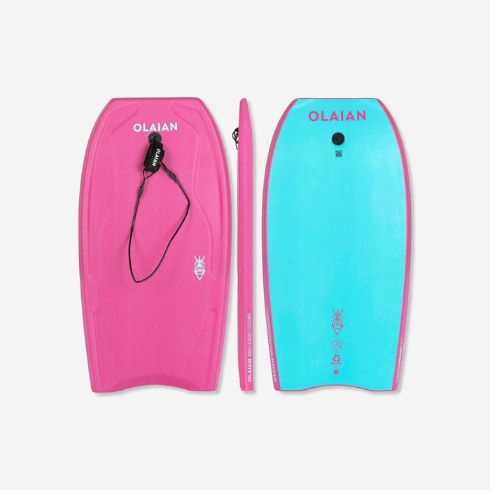 Decathlon | Bodyboard 100 Beginner High-density Polyethylene (pe) Base - Pink - 42