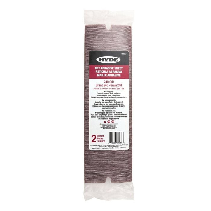 Hyde Net Abrasive Sheet 150grit 2 pack