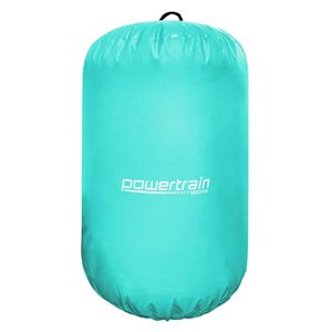 Powertrain Inflatable Air Barrel Gymnastics Roller 120cm x 75cm - Mint Green PVC Tumbling Mat for Flips & Balance