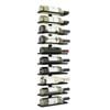 CARLA HOME Metal Wall Mount Wine Rack for 10 Wine Bottles, Liquor, Champagne