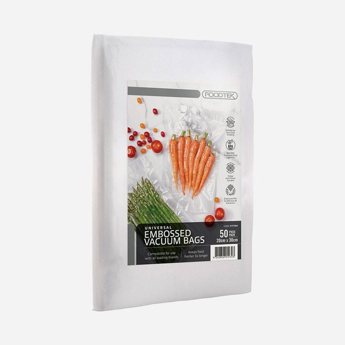 Foodtek Embossed Vacuum bags 200x300mm - 50pk