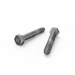 ZENITH M10 x 75mm Hot Dip Galvanised Hex Head Coach Screws