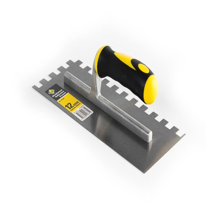 QEP 12mm Square Notch Handyman Adhesive Trowel