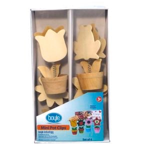 Boyle Photo/Note Clip Mini Pot 4 Piece Set