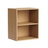 Kaboodle 400-499mm Oak Latte Customisable Deep Wall Open Shelf