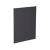 Kaboodle 900mm Country Grey Fig Medium Pantry Doors - 2 Pack