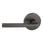 Gainsborough Graphite Satin Avant QuickFix Alba Privacy Lever Set With Latch