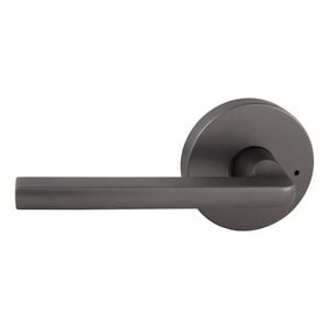 Gainsborough Graphite Satin Avant QuickFix Alba Privacy Lever Set With Latch
