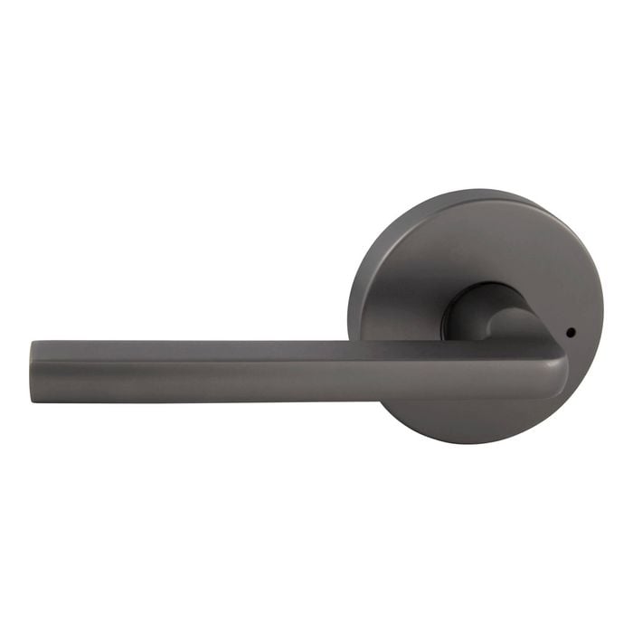 Gainsborough Graphite Satin Avant QuickFix Alba Privacy Lever Set With Latch