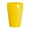 Olympia Kristallon Polypropylene Tumblers Yellow 253.8ml 12 Pack Drinkware Dining Tableware