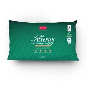 Tontine Classic Comfort Allergy & Asthma Sensitive Pillow High Firm Standard