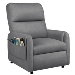 ALFORDSON Recliner Chair Electric Auto Recline Armchair Grey