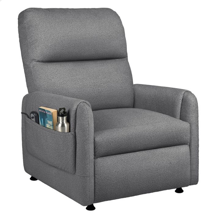 ALFORDSON Recliner Chair Electric Auto Recline Armchair Grey