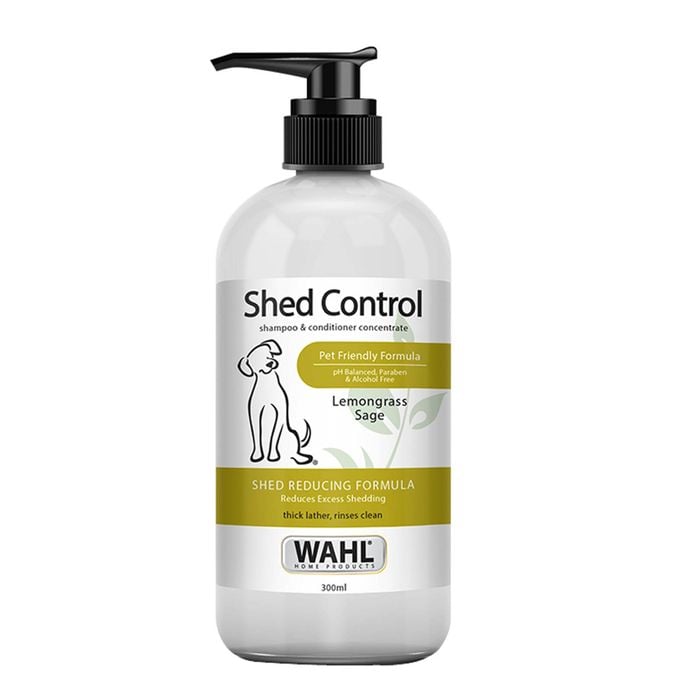 Wahl Shed Control Shampoo Concentrate Lemongrass Sage For Dogs 300ml