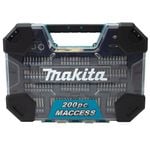 Makita 200 Piece MACCESS Drill Bit Set E-22610