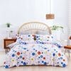 3D Blue Little Flower 127 Bed Pillowcases Quilt Queen Size