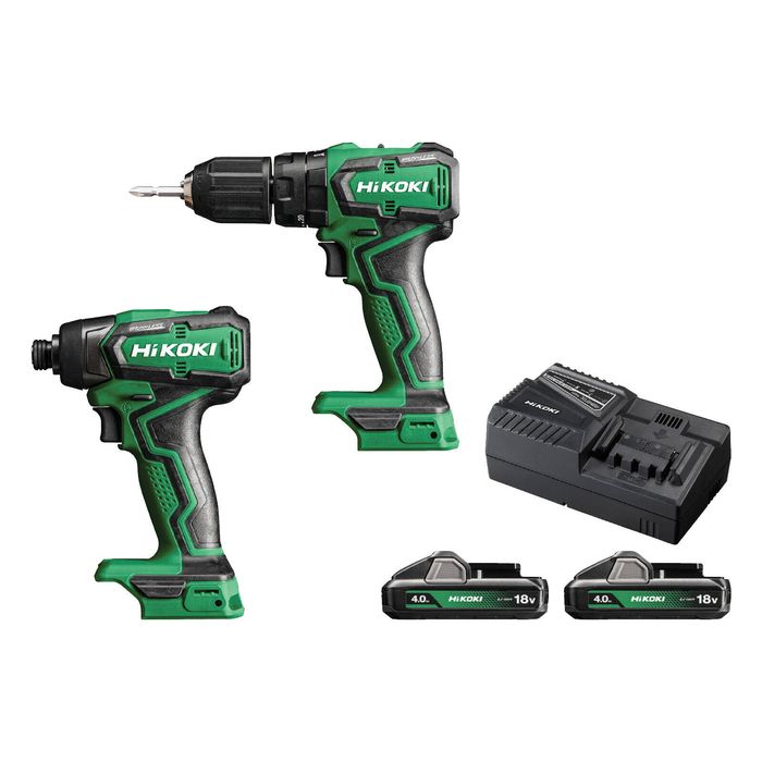 HiKOKI 18V 2 Piece Brushless Compact Combo Kit