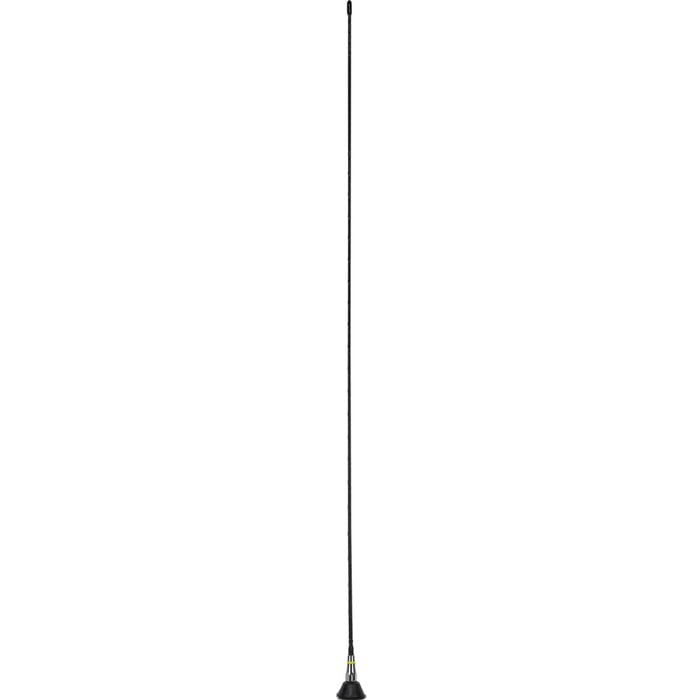 GME AM FM Fibreglass Ariel Ground Dependent Antenna Whip 1000mm BK