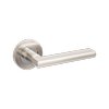Zanda 65mm Brushed Nickel Non Handed Epic Dummy Set