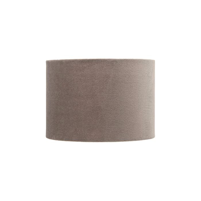 Home Design Taupe Velluto Lamp Shade