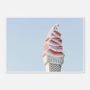 Galrie Eat it All Ice Cream | Fine Art Print Photography, Poster Only, 70 x 100cm (28 x 40inch)