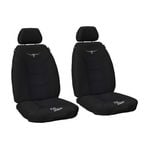 R.M.Williams RMW Longhorns Jacquard Black Front Car Seat Covers Universal Fit