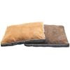 Large Dog Pad Bed Kennel Mat Cushion 100 X 70 Cm Brown / Beige