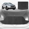 6D Diamond Car Boot Mat for Honda CR-V 2012-2017-Cargo Mat-Black-Outback GT