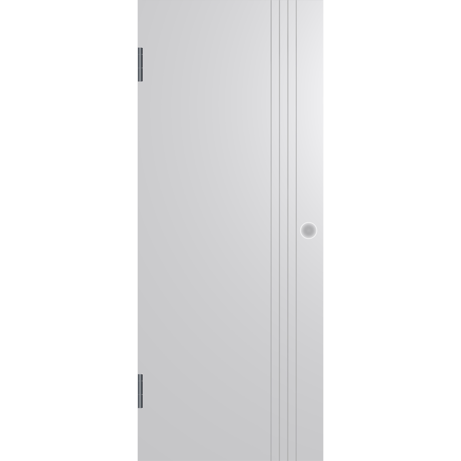 Hume 2040 x 620 x 35mm Internal Door Accent Prehung FH LO HAG9 - 620mm