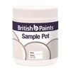 British Paints 500ml White Sample Pot
