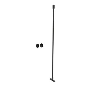 Emro Black Shower Track Ceiling Support Kit