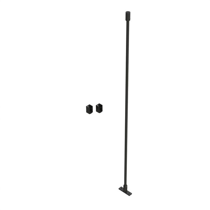 Emro Black Shower Track Ceiling Support Kit