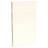 Kaboodle 450mm Antique White Modern 3 Drawer Panels