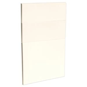 Kaboodle 450mm Antique White Modern 3 Drawer Panels