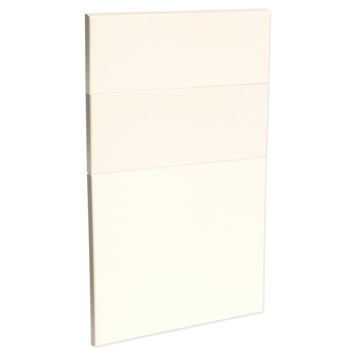 Kaboodle 450mm Antique White Modern 3 Drawer Panels