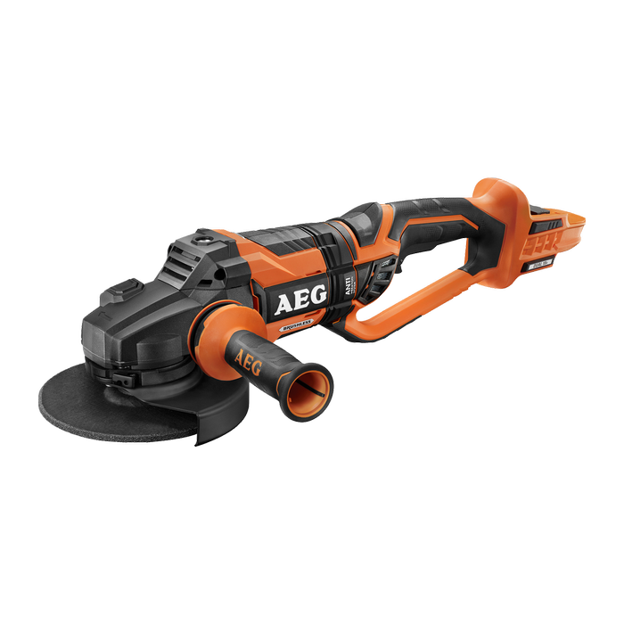AEG 18V 180mm Dual Brushless Angle Grinder - Skin Only