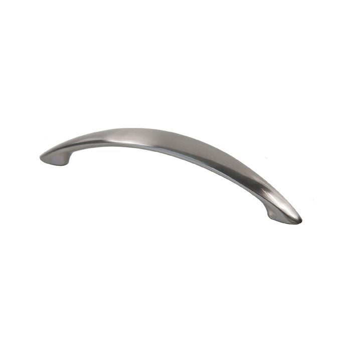 Sylvan Bristol Cabinet Handle 128mm Satin Nickel Plate - 128mm