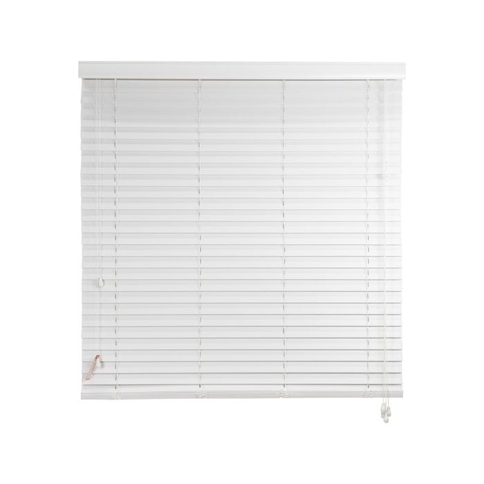 Practa 50 x 2100 x 2100mm White PVC Venetian