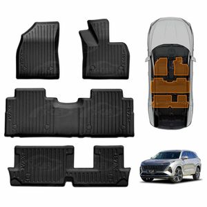 3D Floor Mats for MG QS 2025-Onwards Heavy Duty All Weather Car Mats Carpet Liner Set