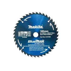 Makita 185mm 40T BlueMak Circular Saw Blade