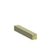 Porta 31x31mm 2.7m DAR Square H3 Primed FJ Pine