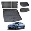 3D All-Weather Interior Liners Set for BYD Seal 2023-Onwards Back Seat Front Toolbox Boot Cargo Mats