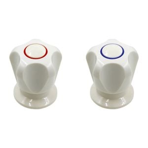 Shaw & Mason Ivory Classic Basin Top Assembly - Pair