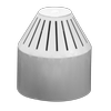 Holman 65mm PVC DWV Plain Vent Cowl