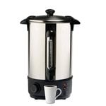 Healthy Choice Stainless Steel 10L Hot Water Urn, 2000W & Temperature Control