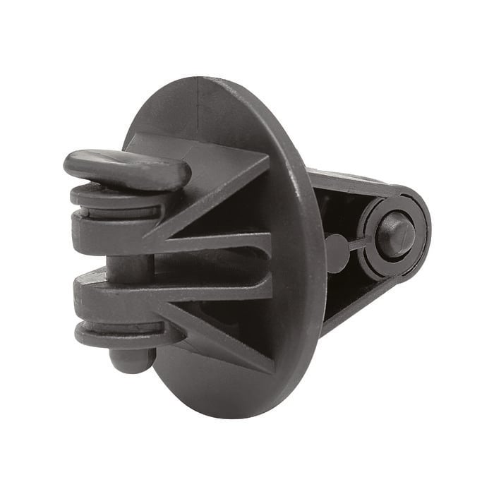 O'Briens Black Electric Fencing Insulator Steel Post - 25 Pack