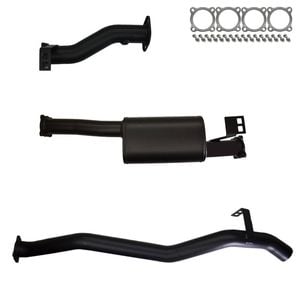 Ignite Exhausts Dpf Back For Toyota Landcruiser 76 Series V8 Wagon 3" With Muffler 409 Stainless Steel