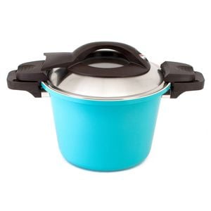 Neoflam Retro Low Pressure Cooker 26cm Induction With Stainless Lid Mint